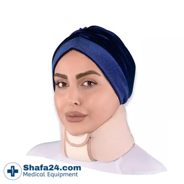 گردن بند طبی نرم قابل تنظیم تن یار کد 1130
