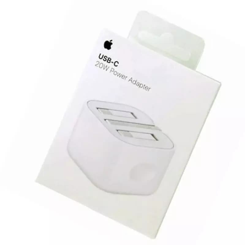 شارژر آیفون 20 وات IPHONE 20w سه پین بدون کابل اصل — تصویر ۳