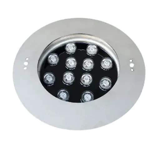 چراغ استخری 36 وات استیل توکار RGB