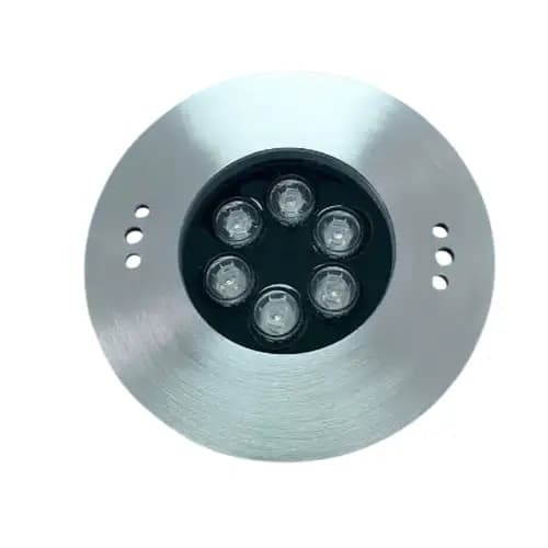 چراغ استخری 18 وات استیل توکار RGB