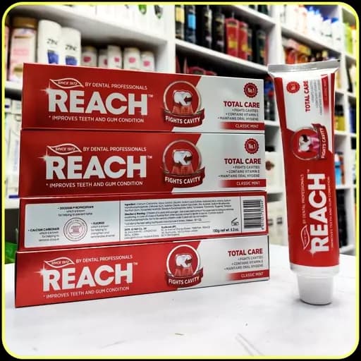 خمیر دندان ریچ توتال کر 150 گرم | Reach Total Care Toothpaste