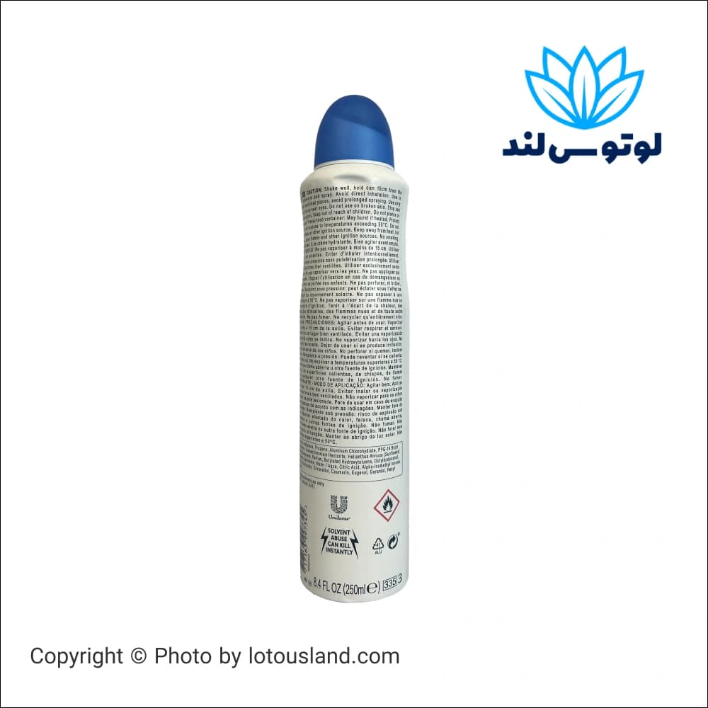اسپری ضد تعریق داو Dove مدل Original — تصویر ۳
