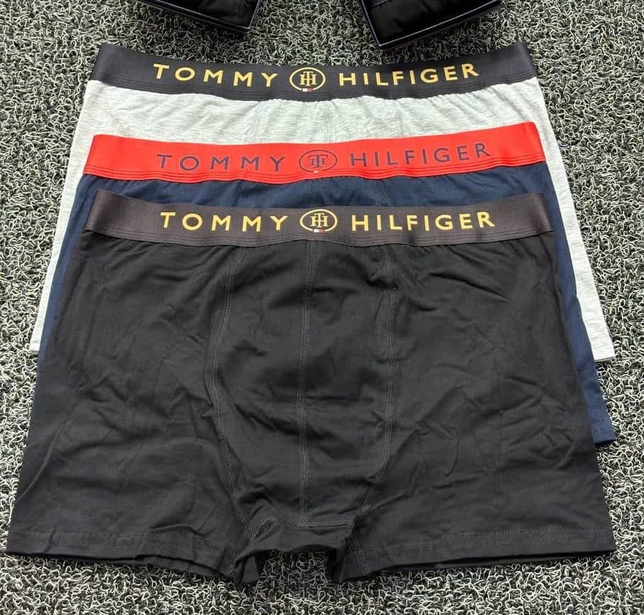 شورت مردانه نیم پا TOMMY سایز XL پک ۳ تایی