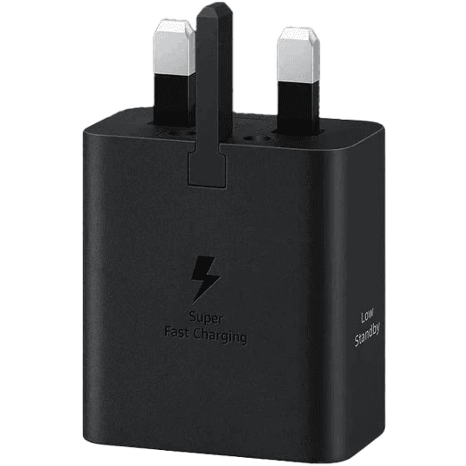 شارژر دیواری 3 پین باکابل Samsung 45W PD Type-C مدل EP-T4511XB اصل اصل با گارانتی حامیان — تصویر ۳