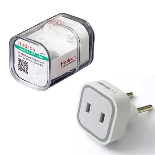 تبدیل دوشاخه برق هادرون HADRON A08 — تصویر ۲