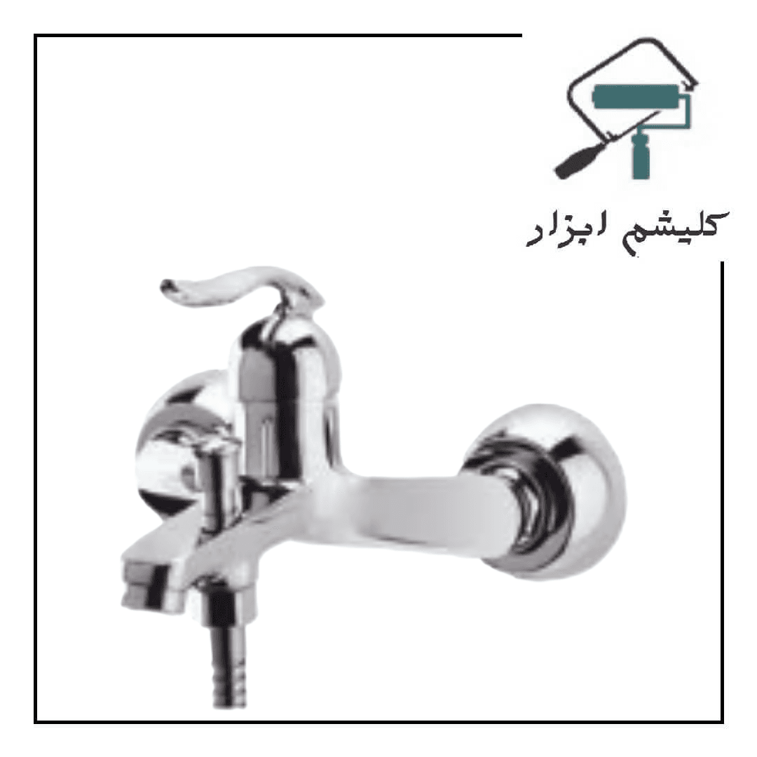 ست شیرالات فیروزه مدل دنیز کروم — تصویر ۵