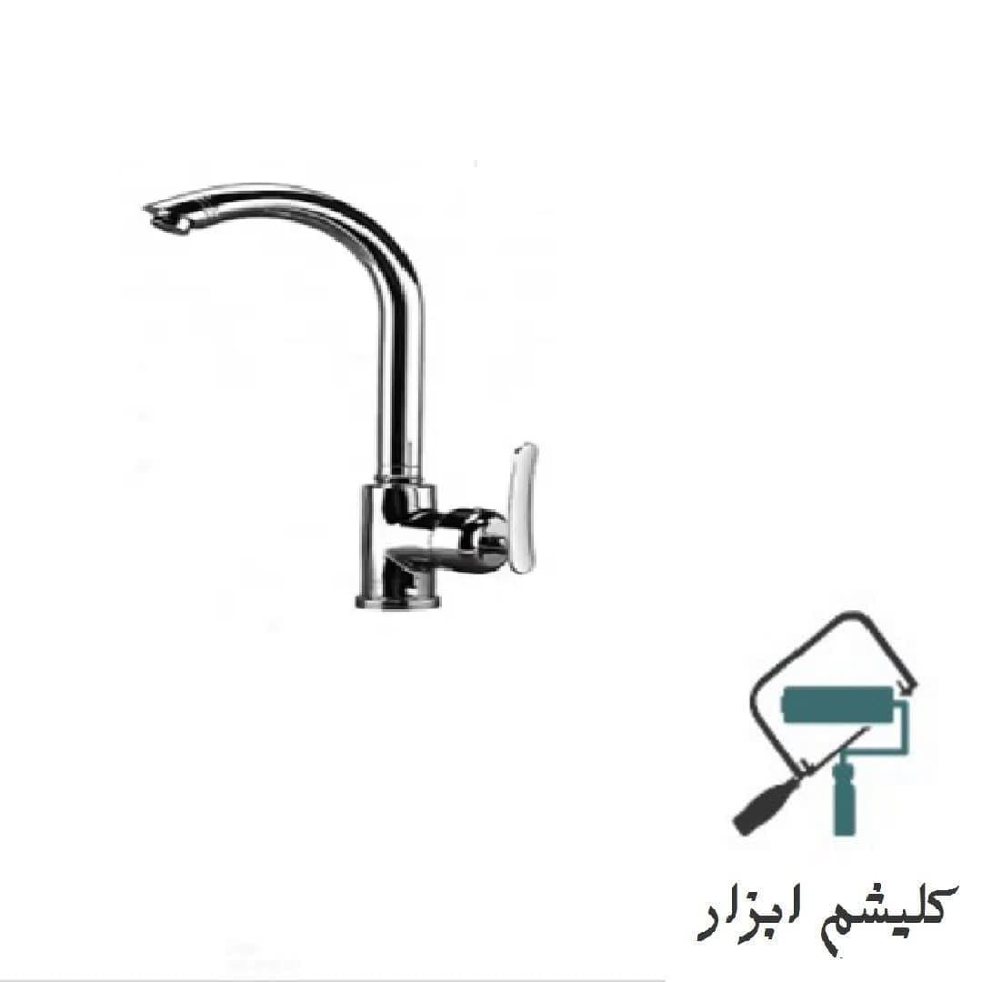 شیر آلات فیروزه مدل رویال کروم ست — تصویر ۶
