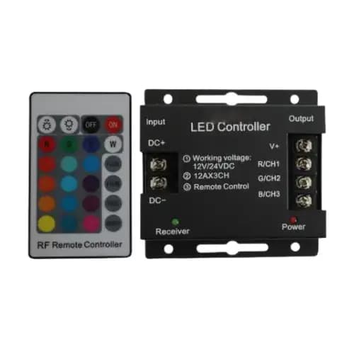 کنترلر RGB مدل wireless (رادیوئی) 36 آمپر – وارداتی