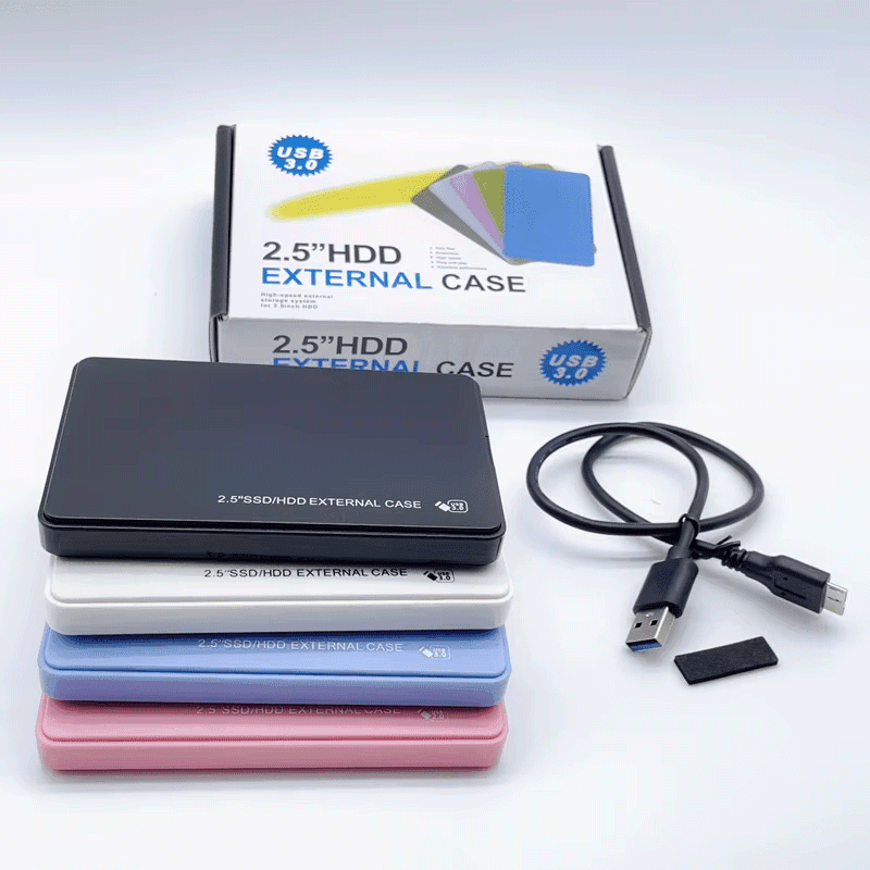 باکس هارد اکسترنال 2.5 اینچی پلاستیکی USB 3.0 — تصویر ۴