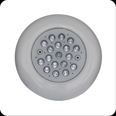 چراغ استخری آلومینیومی 54 وات روکار هفت رنگ (RGB)