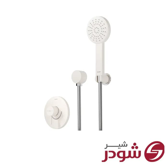 شیر حمام توکار تیپ 2 مدل مارینو شیری کروم شودر