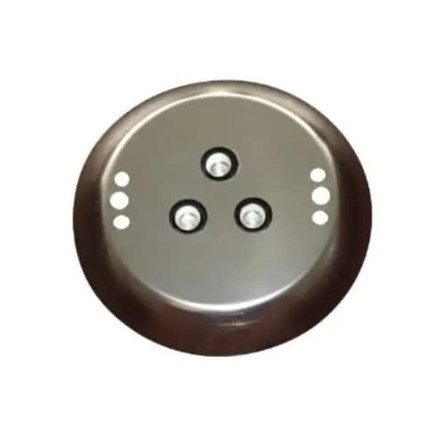 چراغ استخری استیل 9 وات روکار هفت رنگ (RGB)