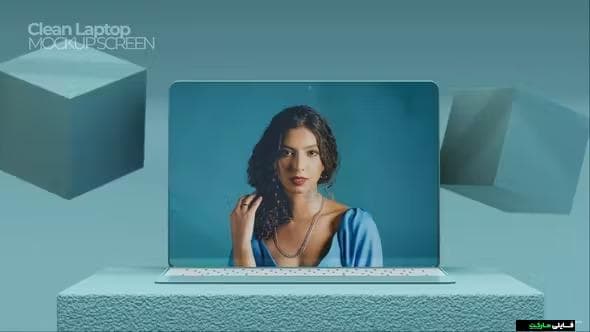 فایل لایه باز موکاپ متحرک صفحه نمایش لپتاپ برای افترافکت — تصویر ۲
