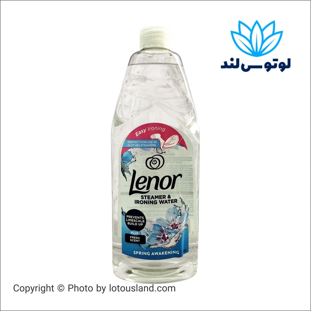 مایع اتو لنور Lenor با رایحه گل بهاری حجم 1000 میل — تصویر ۲