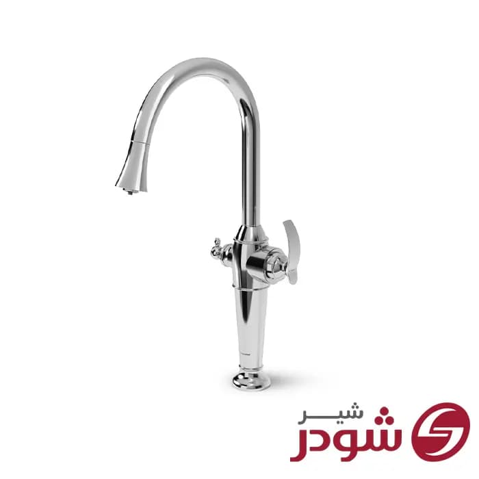 شیر آشپزخانه شاوری تصفیه دار مدل گلوریس شودر — تصویر ۲