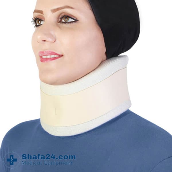 گردنبند طبی اسفنجی قوس دار طب و صنعت مدل 50300