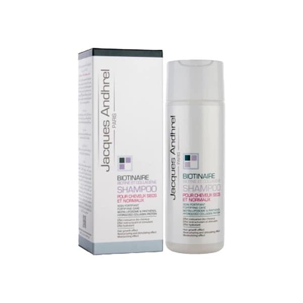 شامپو تقویت کننده بیوتین و کلاژن موی خشک و معمولی ژاک آندرل پاریس — تصویر ۲