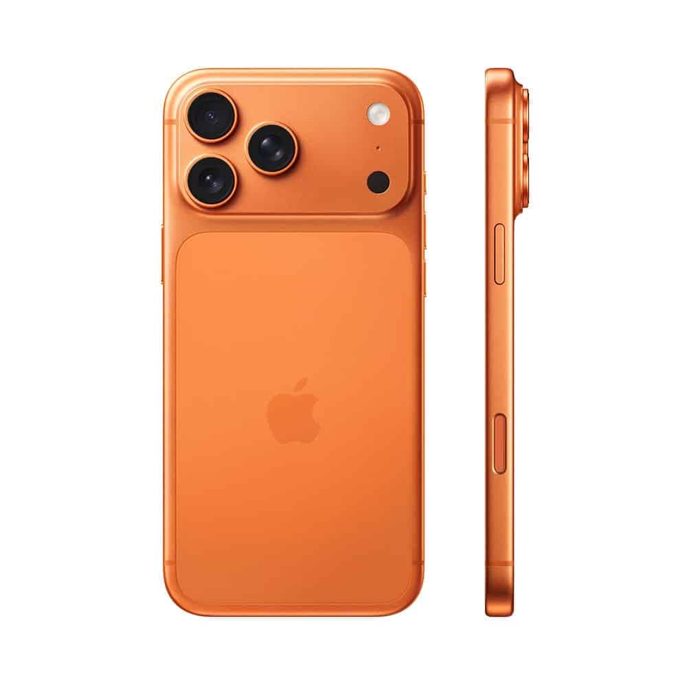 گوشی اپل iPhone 17 Pro Max ZA/A ظرفیت 256GB تک سیم‌کارت + eSIM رنگ Cosmic Orange رجیستر شده نات اکتیو — تصویر ۱۰