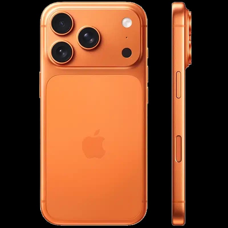 گوشی اپل iPhone 17 Pro Max ZA/A ظرفیت 256GB تک سیم‌کارت + eSIM رنگ Cosmic Orange رجیستر شده نات اکتیو — تصویر ۴