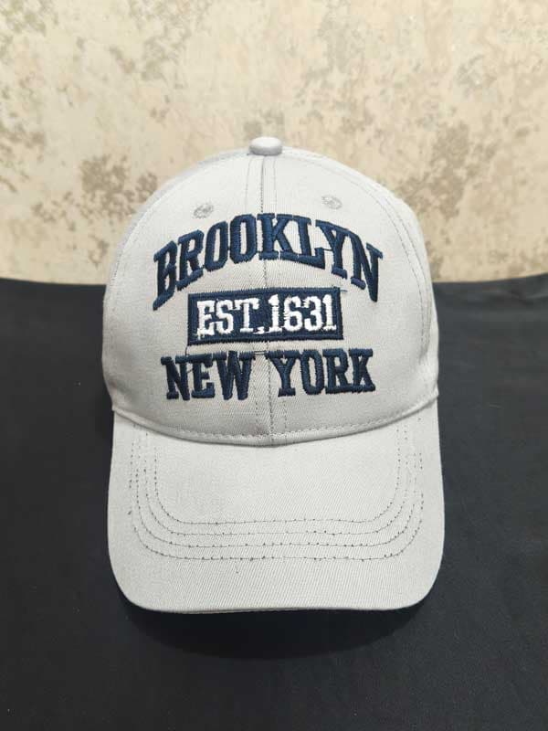 کلاه کپ Brooklyn | مدل بیسبالی طوسی — تصویر ۲