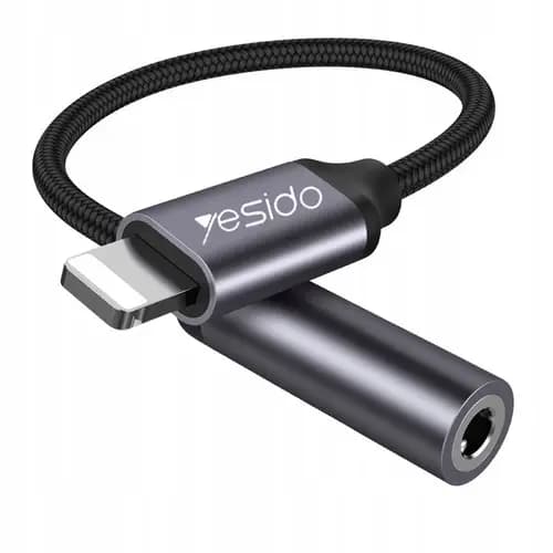 تبدیل یسیدو Yesido YAU21 Lightning to AUX 12cm
