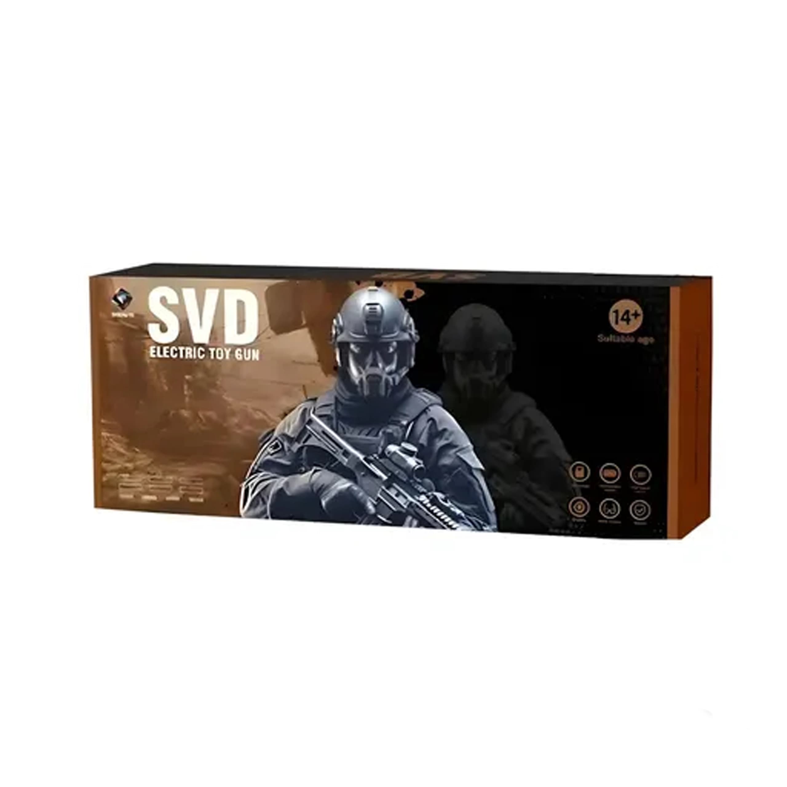 تفنگ رگباری تیر ژله ای SVD — تصویر ۵