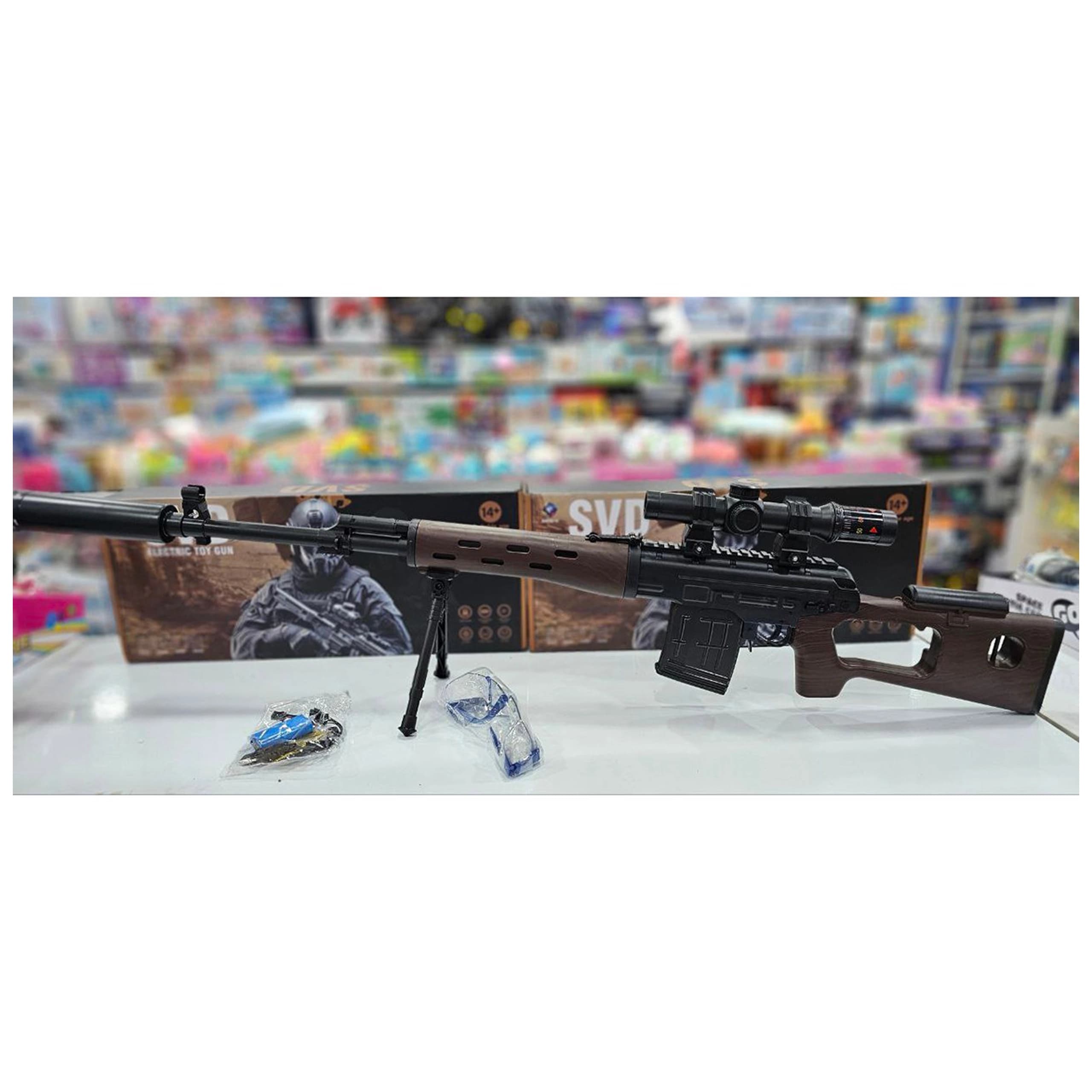 تفنگ رگباری تیر ژله ای SVD — تصویر ۴