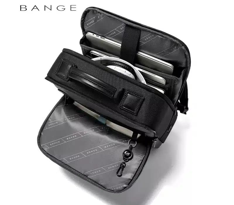 کوله پشتی چرمی بنج 15.6 اینچ مدلBange BG-7705 — تصویر ۲