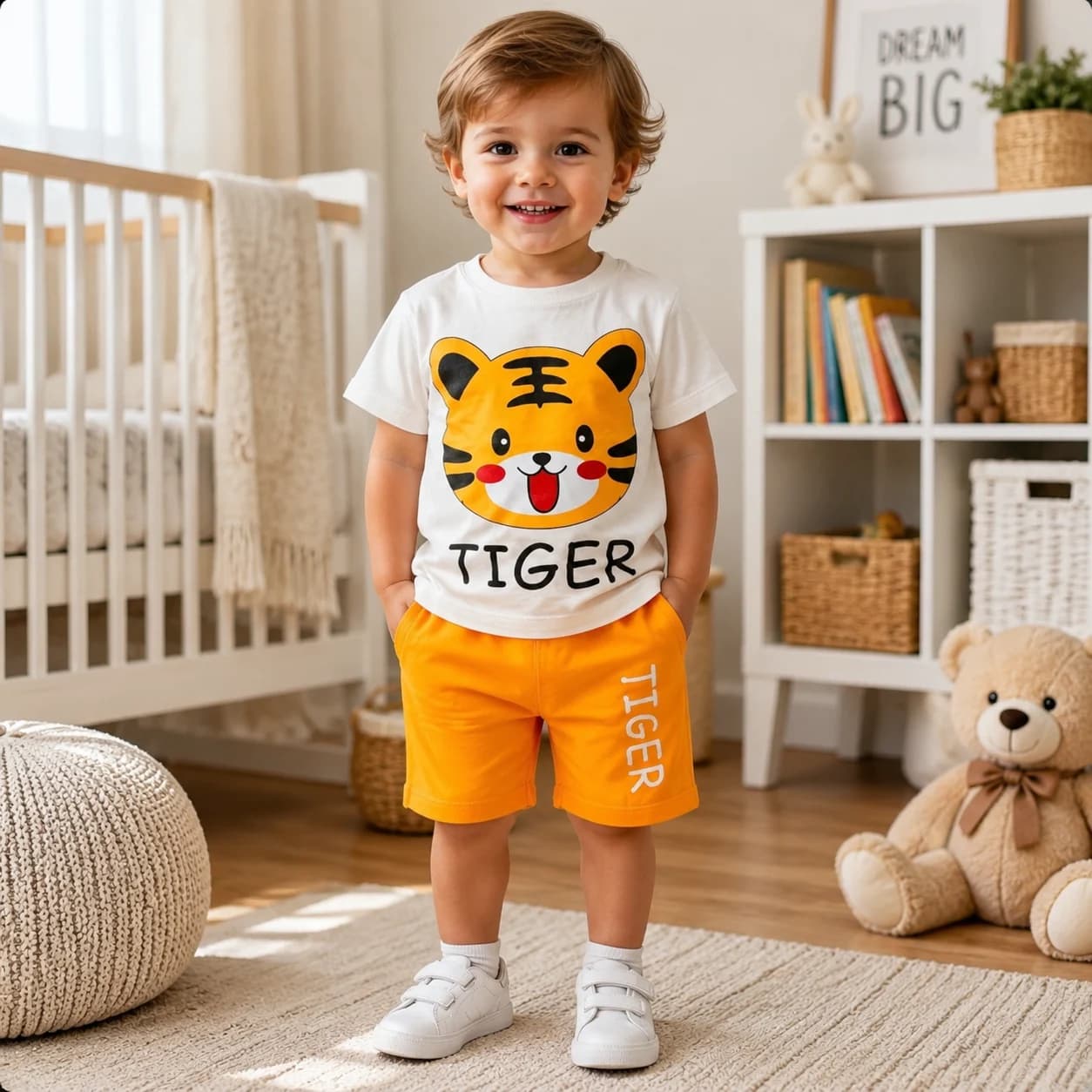 تیشرت و شلوارک Tiger کد 1002