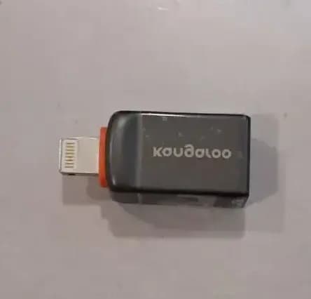 تبدیل OTG یو اس بی به لایتنینگ کانگورو Kangaroo F10