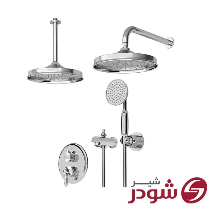 شیر حمام توکار تیپ 4 مدل زیگموند شودر