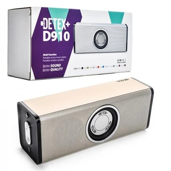 اسپیکر بلوتوثی قابل حمل دتکس پلاس مدل D910 — تصویر ۲