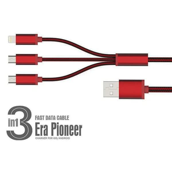 کابل تبدیل USB به لایتنینگ/microUSB امی مدل MY-447 — تصویر ۲