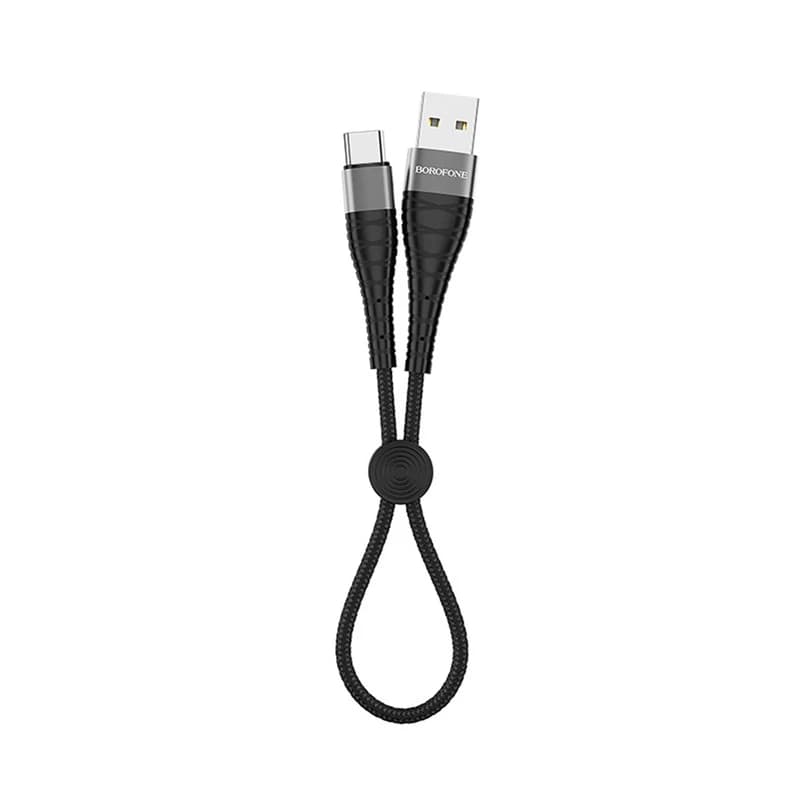 کابل تبدیل USB به USB-C بروفون مدل BX32 BENDING طول 0.25متر — تصویر ۲