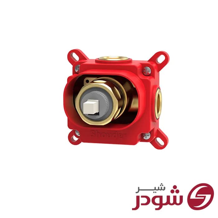 باکس شیر توکار توالت مدل D شودر