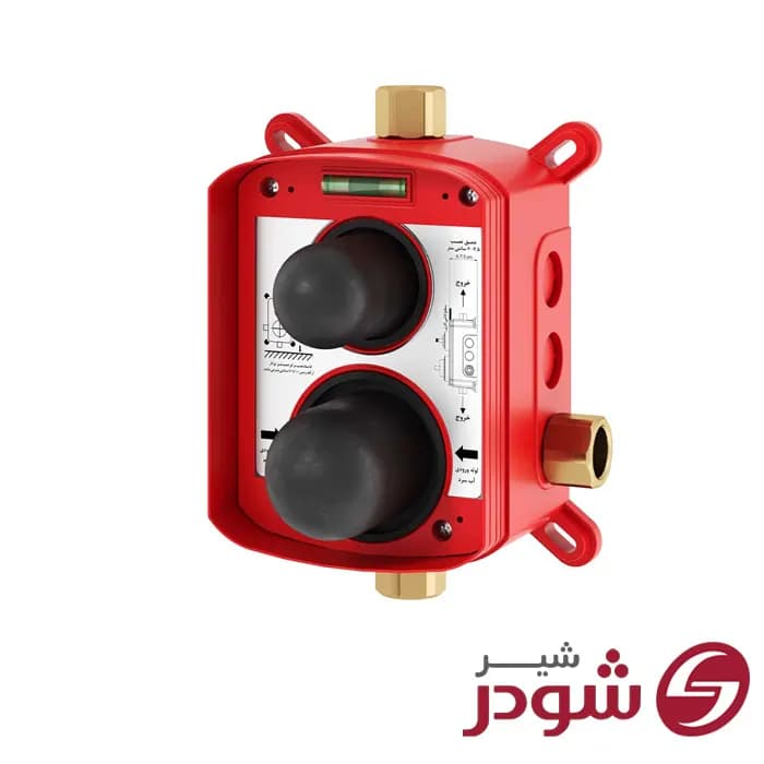 باکس شیر توکار مدل A شودر