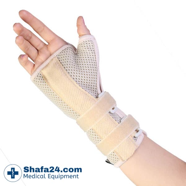 مچ بند آتل دار با پارچه سه بعدی طب و صنعت مدل 31200
