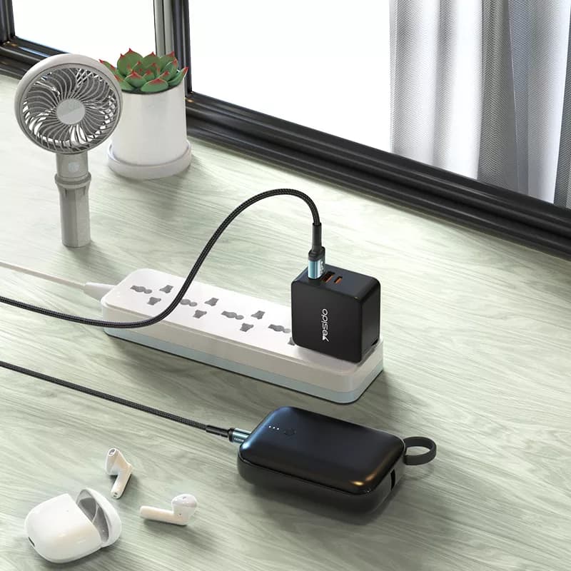 کابل USB به Micro-USB یسیدو YESIDO CA74 طول 120 سانتیمتر — تصویر ۶