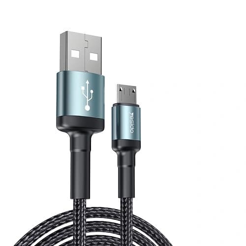 کابل USB به Micro-USB یسیدو YESIDO CA74 طول 120 سانتیمتر — تصویر ۲