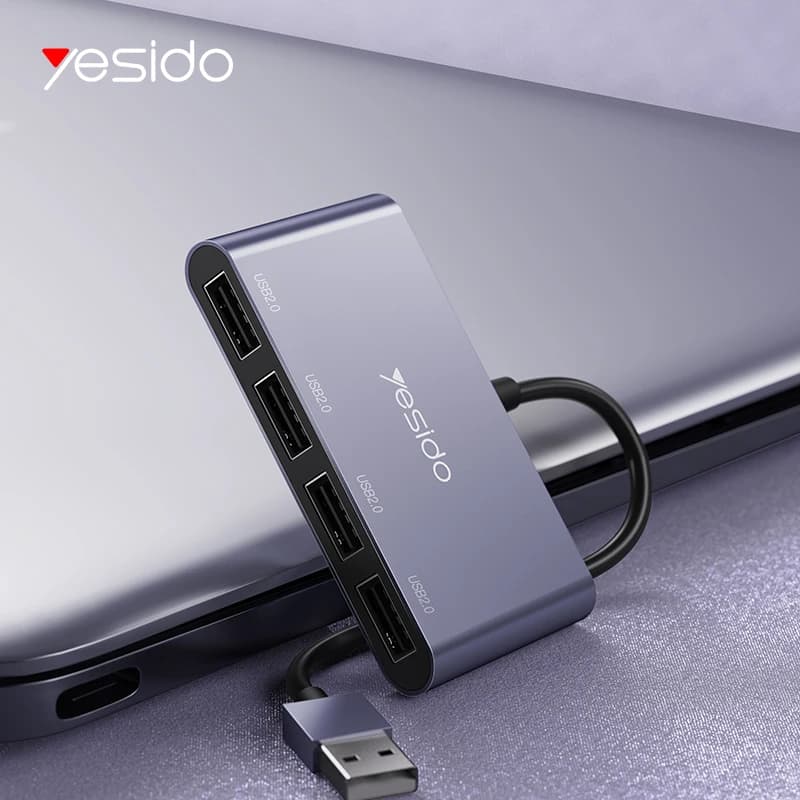 هاب 4 پورت USB یسیدو مدل HB12 — تصویر ۴