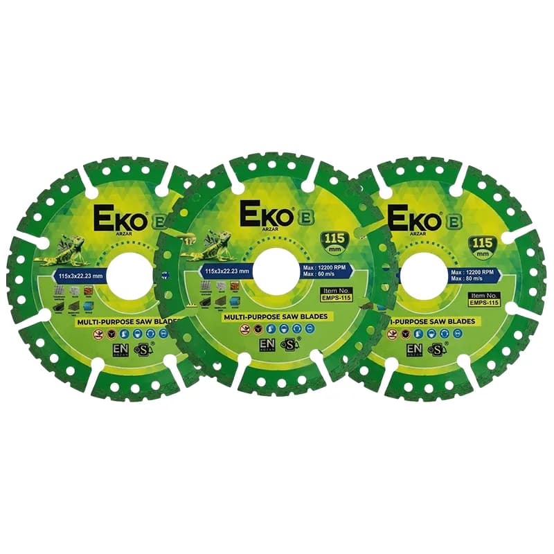 صفحه برش الماسه همه کاره ۱۱۵ اکو | Eco Multi-Purpose Diamond Cutting Blade