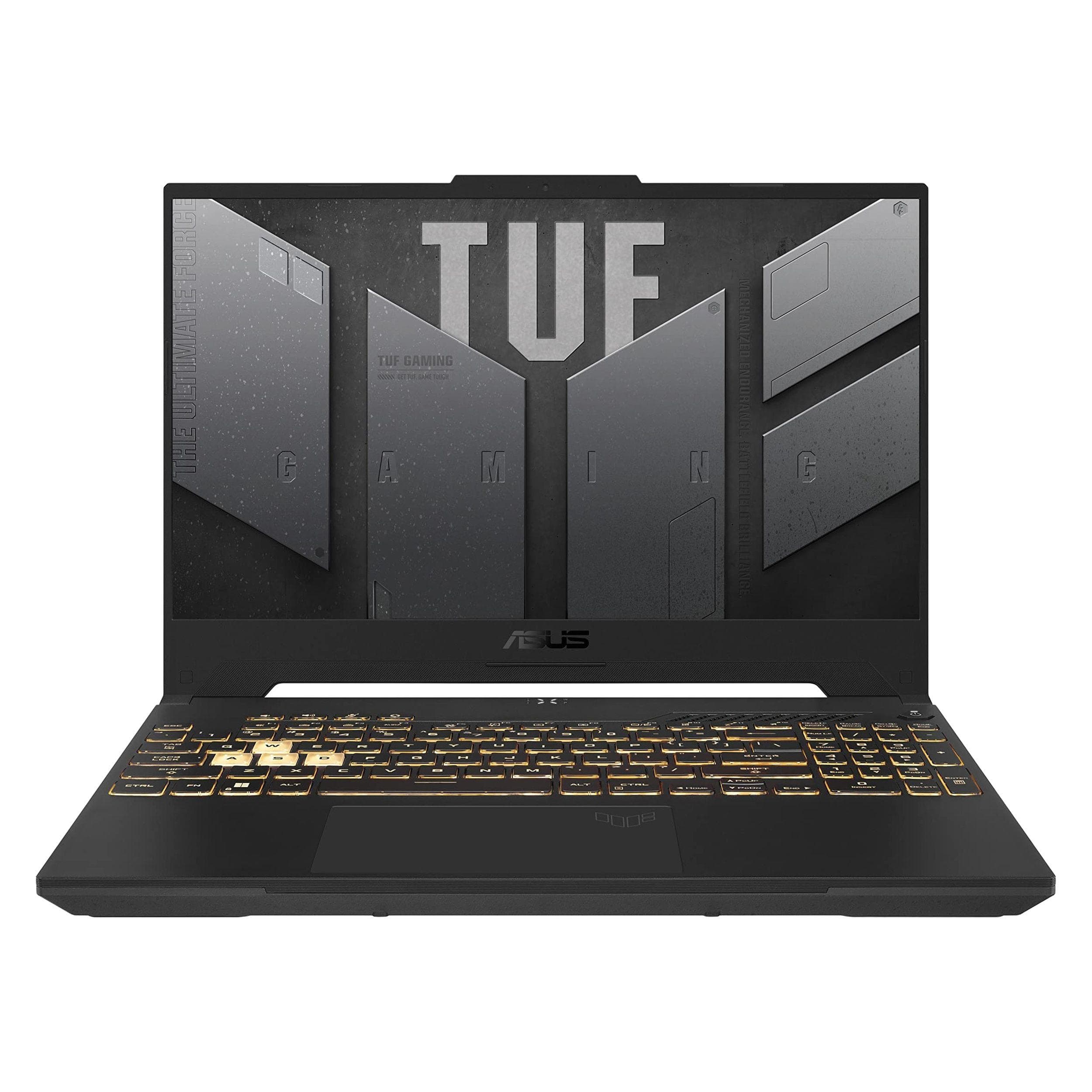 لپ تاپ 15.6 اینچی ایسوس مدل TUF Gaming F15 FX507ZC4-HN132-i7 12700H-16GB DDR4 3200MHz-1TB SSD-RTX3050 4GB-FHD 144Hz