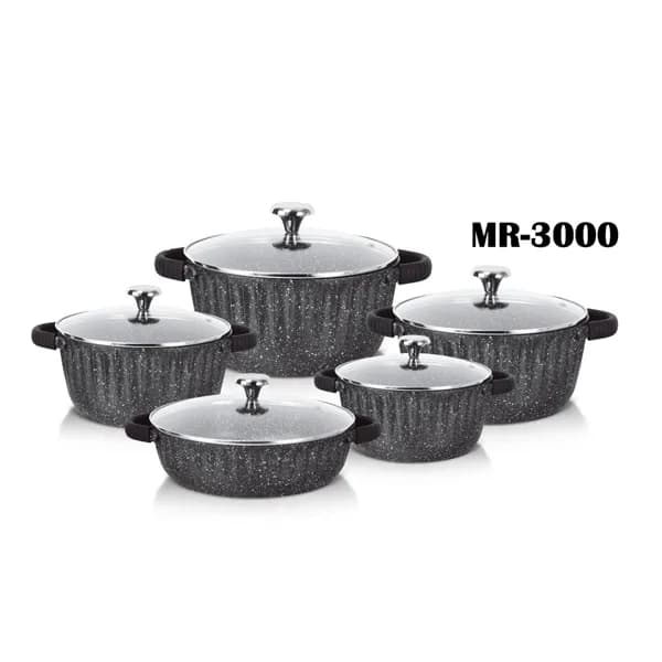 سرویس قابلمه گرانیت ۱۰ پارچ مایر مدل 3000