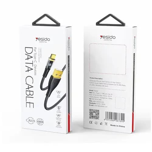کابل شارژ USB به Type-C یسیدو YESIDO CA104 — تصویر ۴