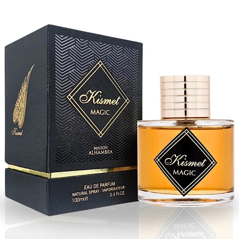 عطر کیسمت مجیک الحمبرا | مشابه بای کیلیان انجلز شیر | رایحه گرم و شیرین مردانه و زنانه