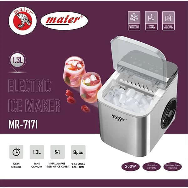 یخ ساز و یخ ریز مایر مدل MR-7171 — تصویر ۷