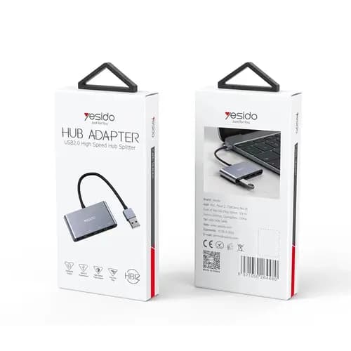 هاب ۴ پورت USB یسیدو YESIDO HB12 — تصویر ۴