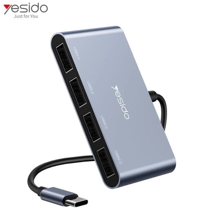 هاب 4 پورت USB-C یسیدو مدل HB13 — تصویر ۳