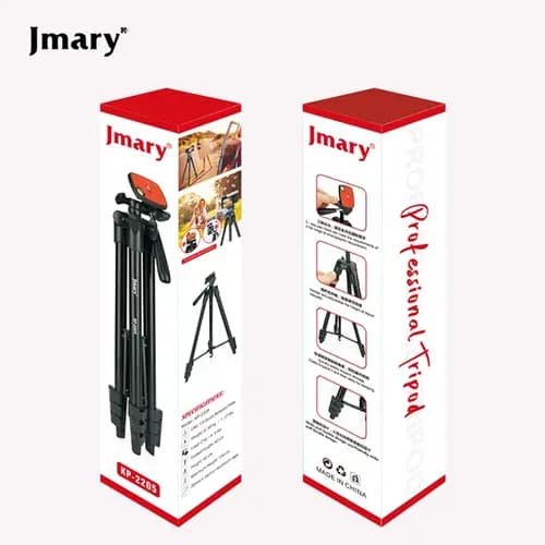 سه پایه دوربین جیماری مدل KP-2205 — تصویر ۳