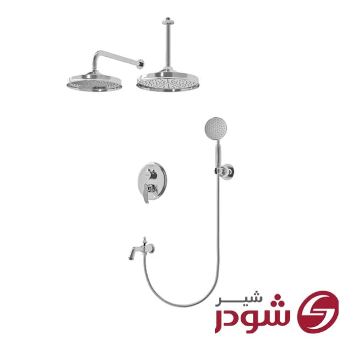 شیر حمام توکار تیپ 4 مدل گلوریس شودر